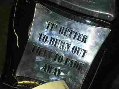 darauf sitz man doch gut ...